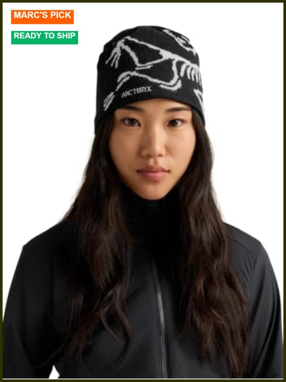 Arc'teryx Bird Head Toque Unisex Beanie Hat Outdoor Winter